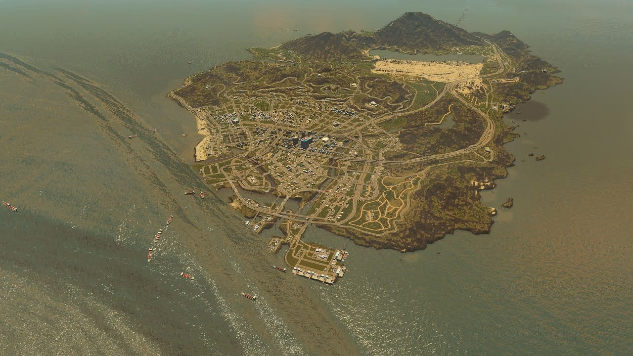 What cities are in South San Andreas?
