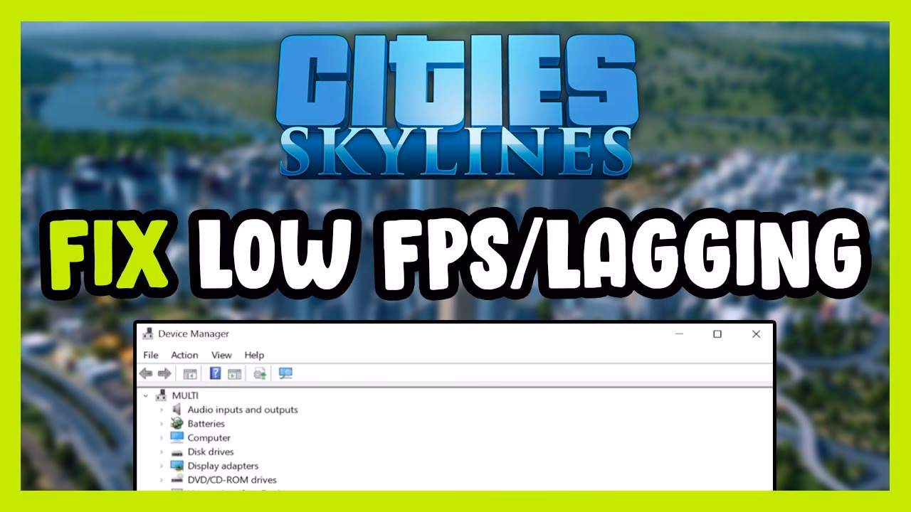 Does cities Skylines support FPS booster?