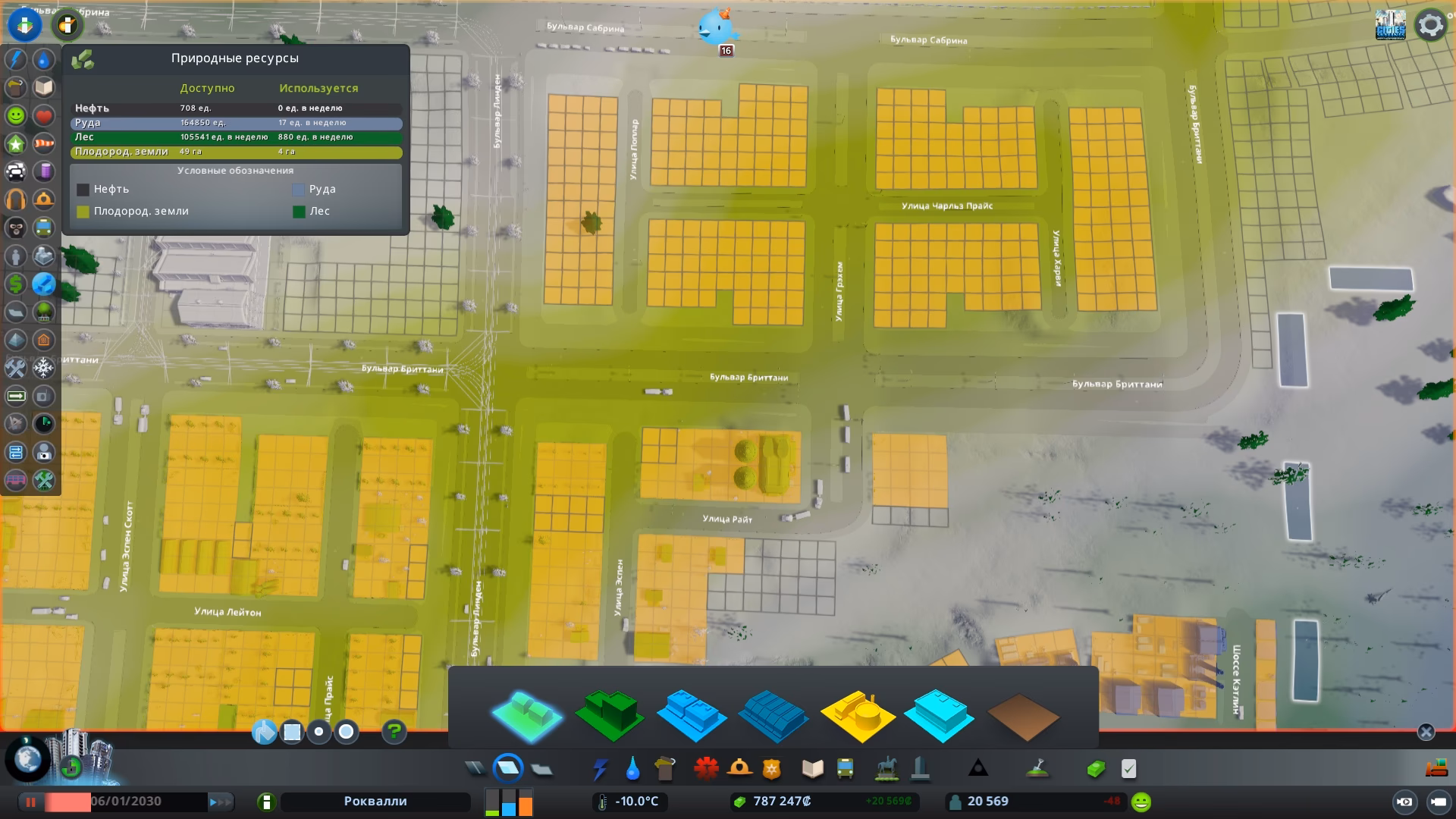Can a zoned industry be used in the same city?