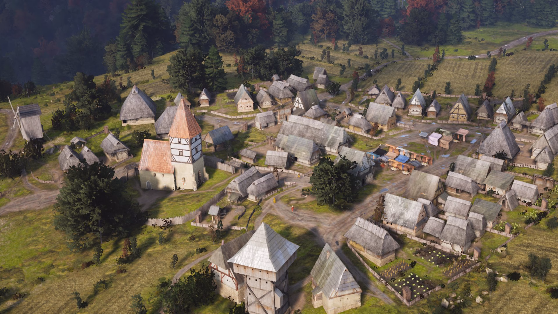 What is a free medieval building game?