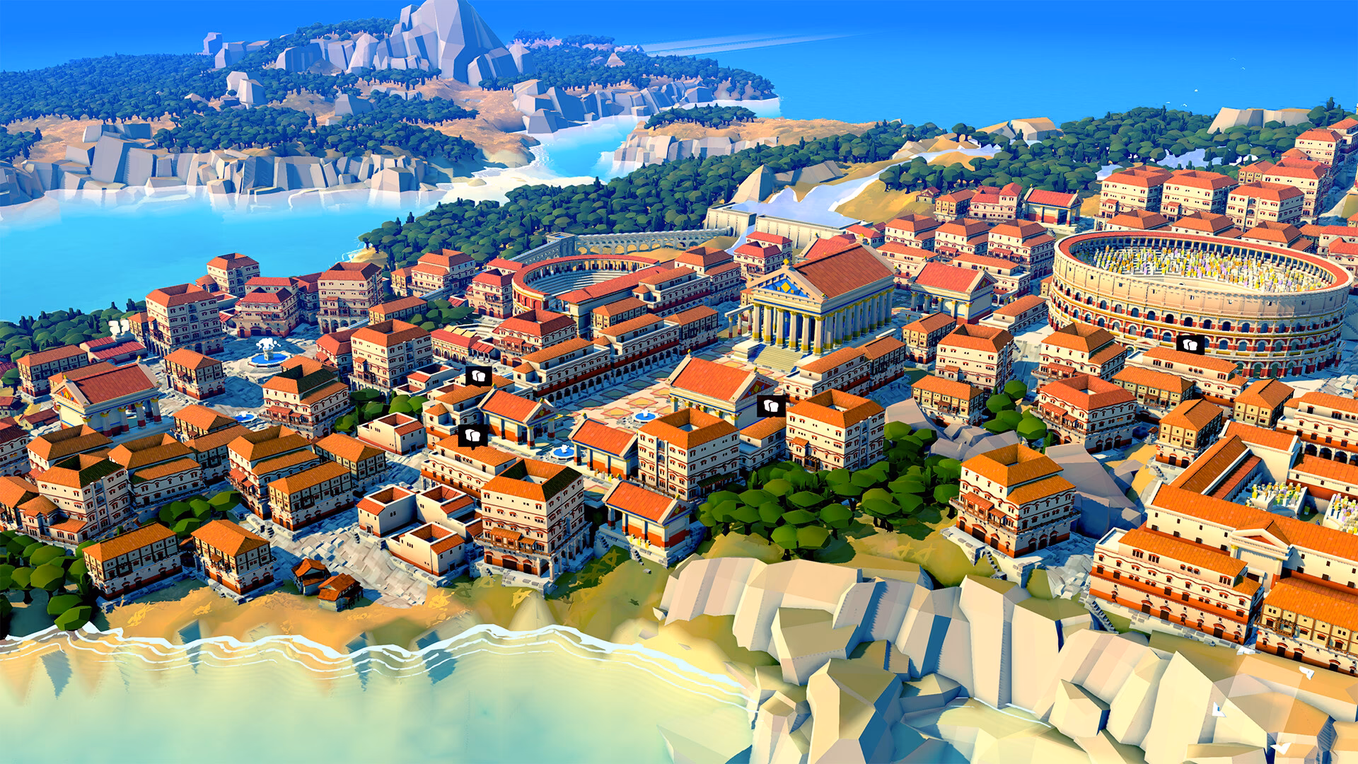 What is a city building game?