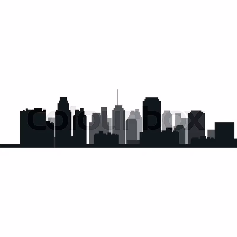 How many city skyline icons are there?