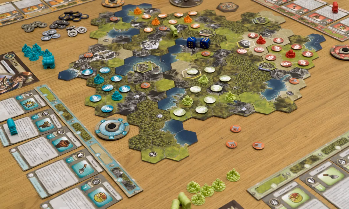How many civilizations are on a board game?