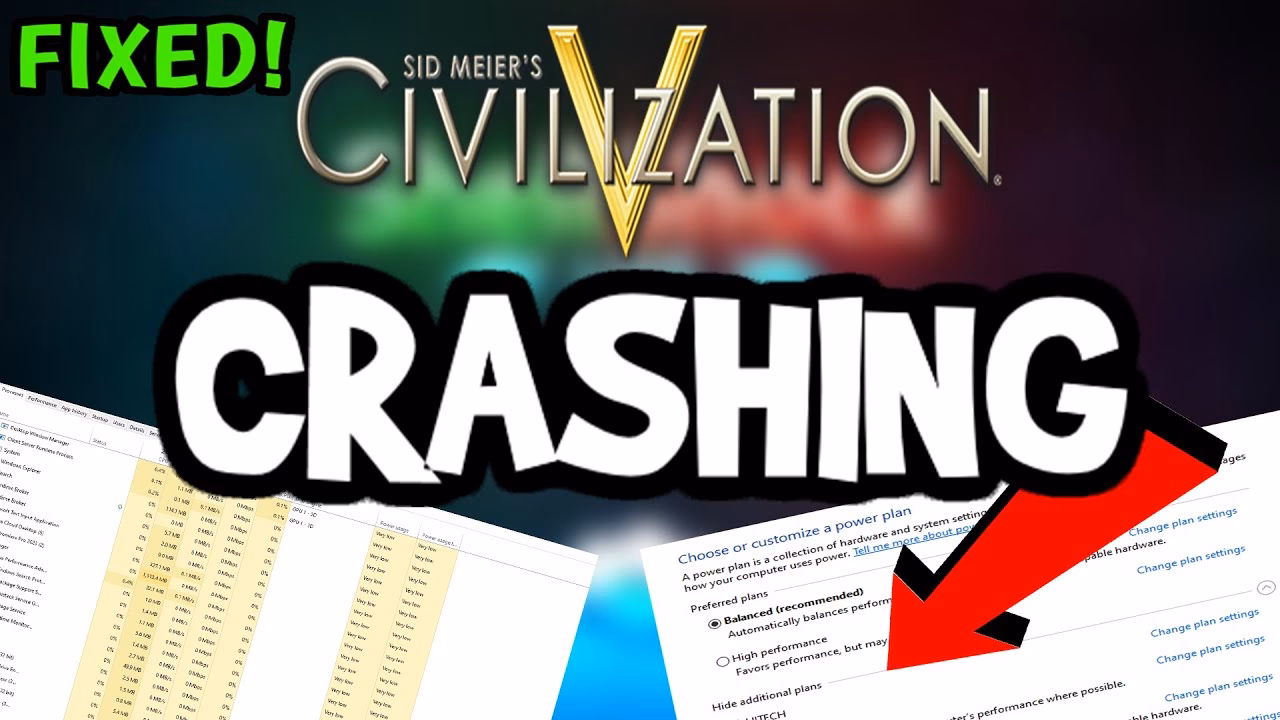How to fix Civ V crashing Windows 10?