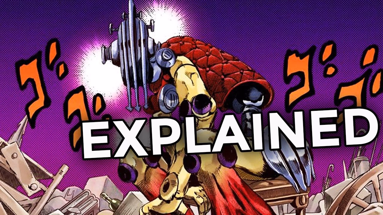 What does a civil war stand look like in jjba?