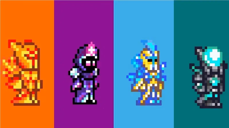 ¿Cuáles son las clases de cuerpo a cuerpo en Terraria?