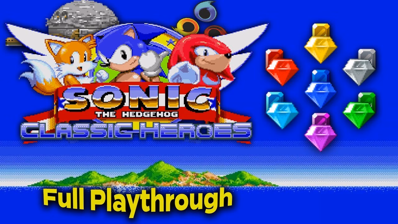 ¿Qué ofrece Sonic Classic Heroes?