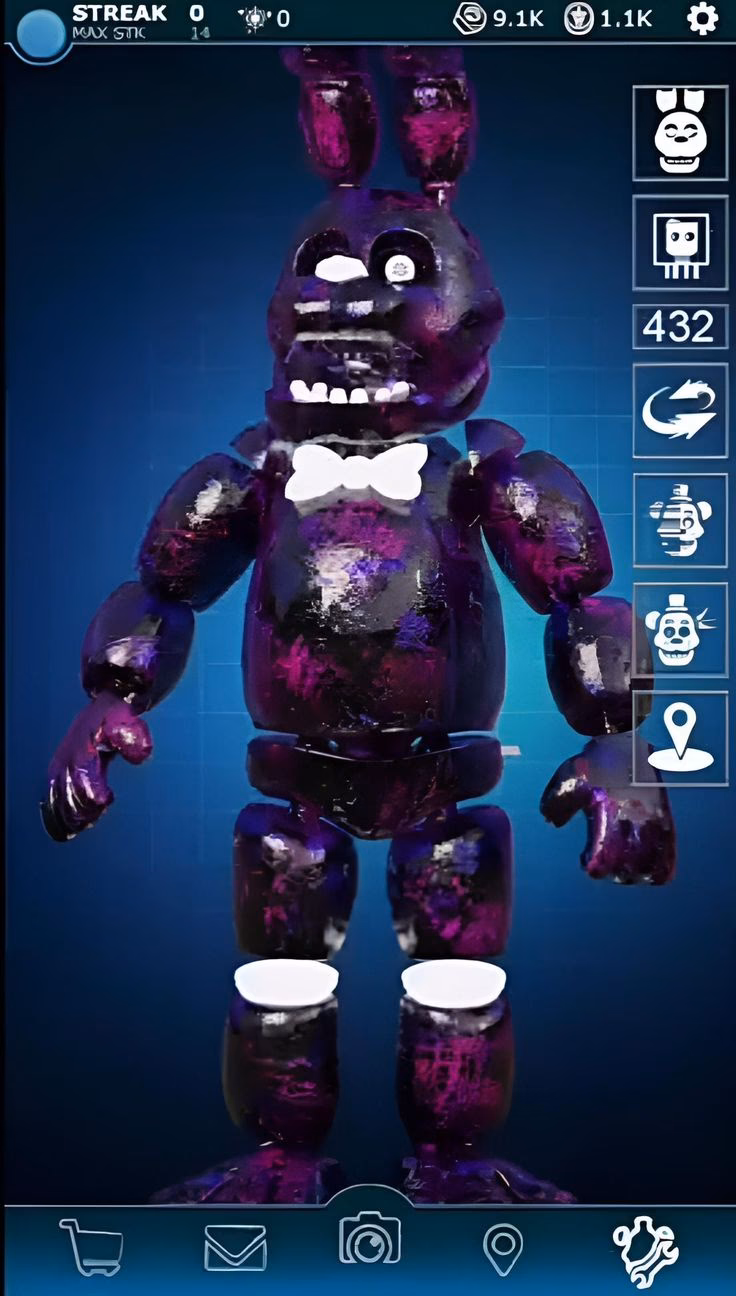 Where is Shadow Bonnie in hide and seek?