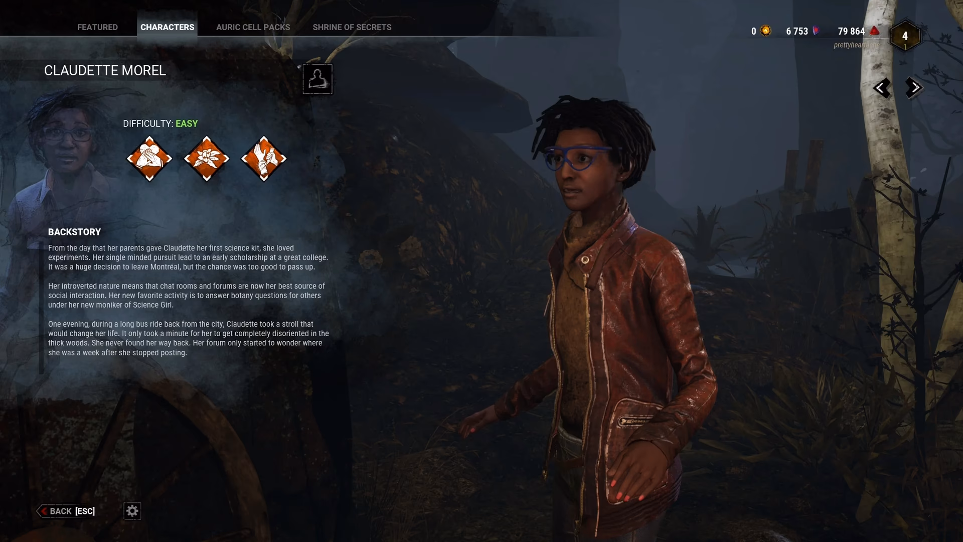 What perks does Claudette use?