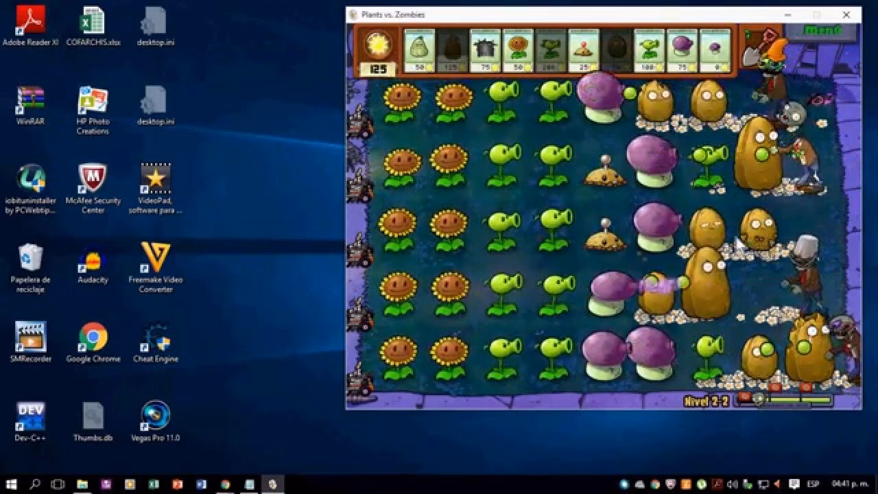 ¿Qué códigos se pueden usar en plantas contra zombis?