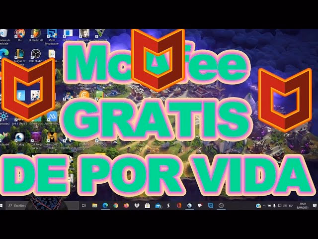 ¿Cómo activar McAfee?