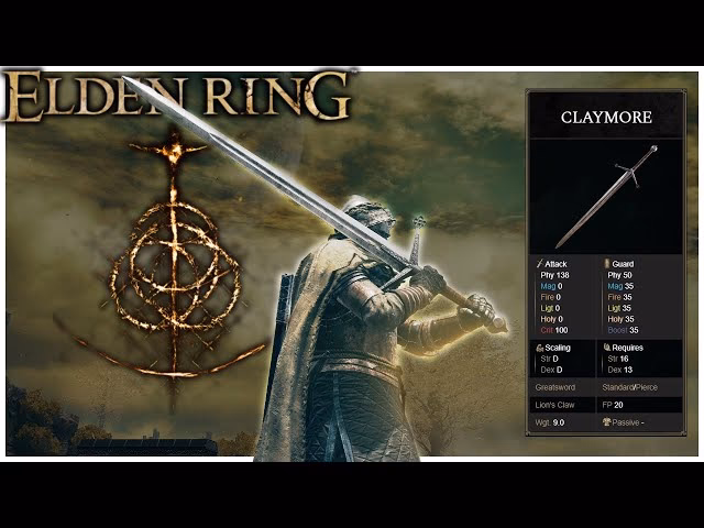 Is Claymore a good sword in Elden Ring?