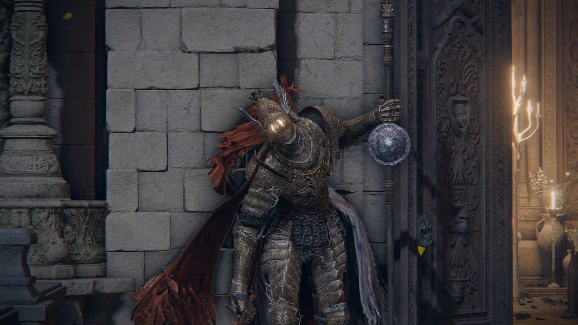 Does cleanrot Knight use a spear?