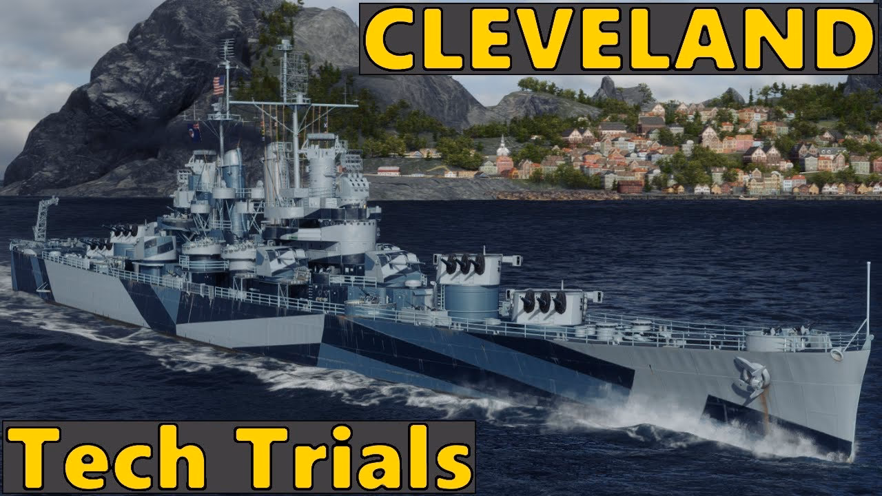 Is VII Cleveland a light cruiser?