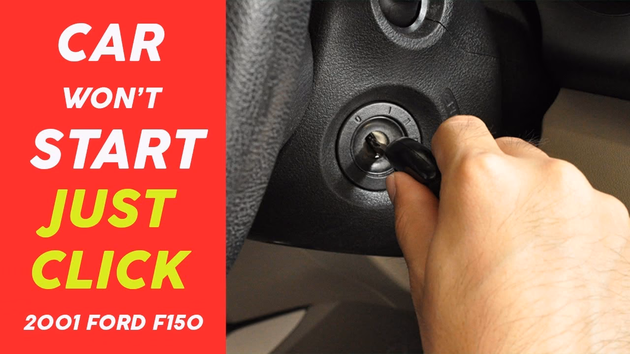 Why does my car make a clicking noise when starting?