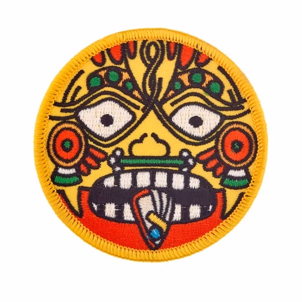 Are cloth badges & patches embroidered?