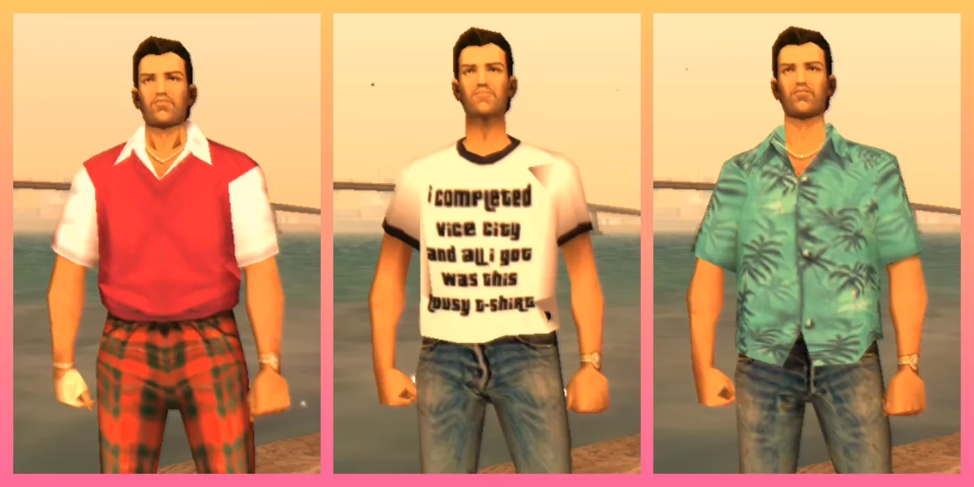 Can you change clothes in GTA Vice City?