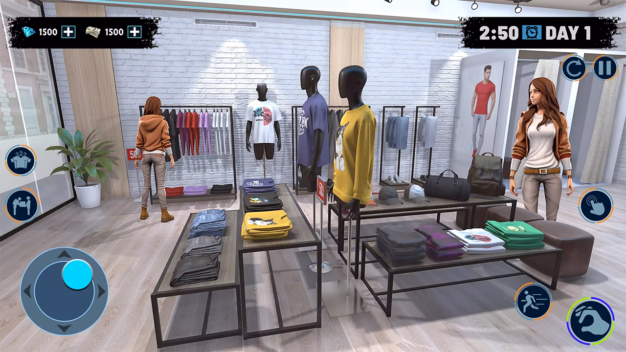 What is the latest version of clothing store simulator?