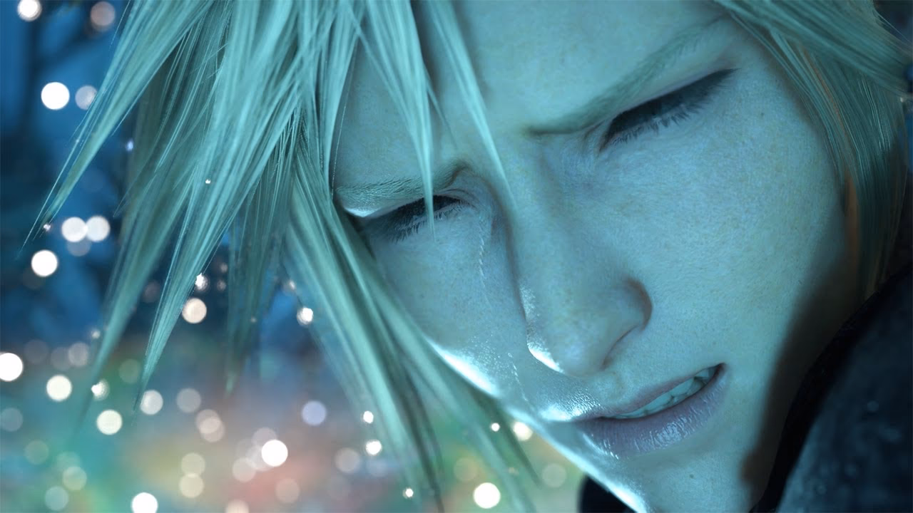 Is Cloud Strife crying GIFs translated?