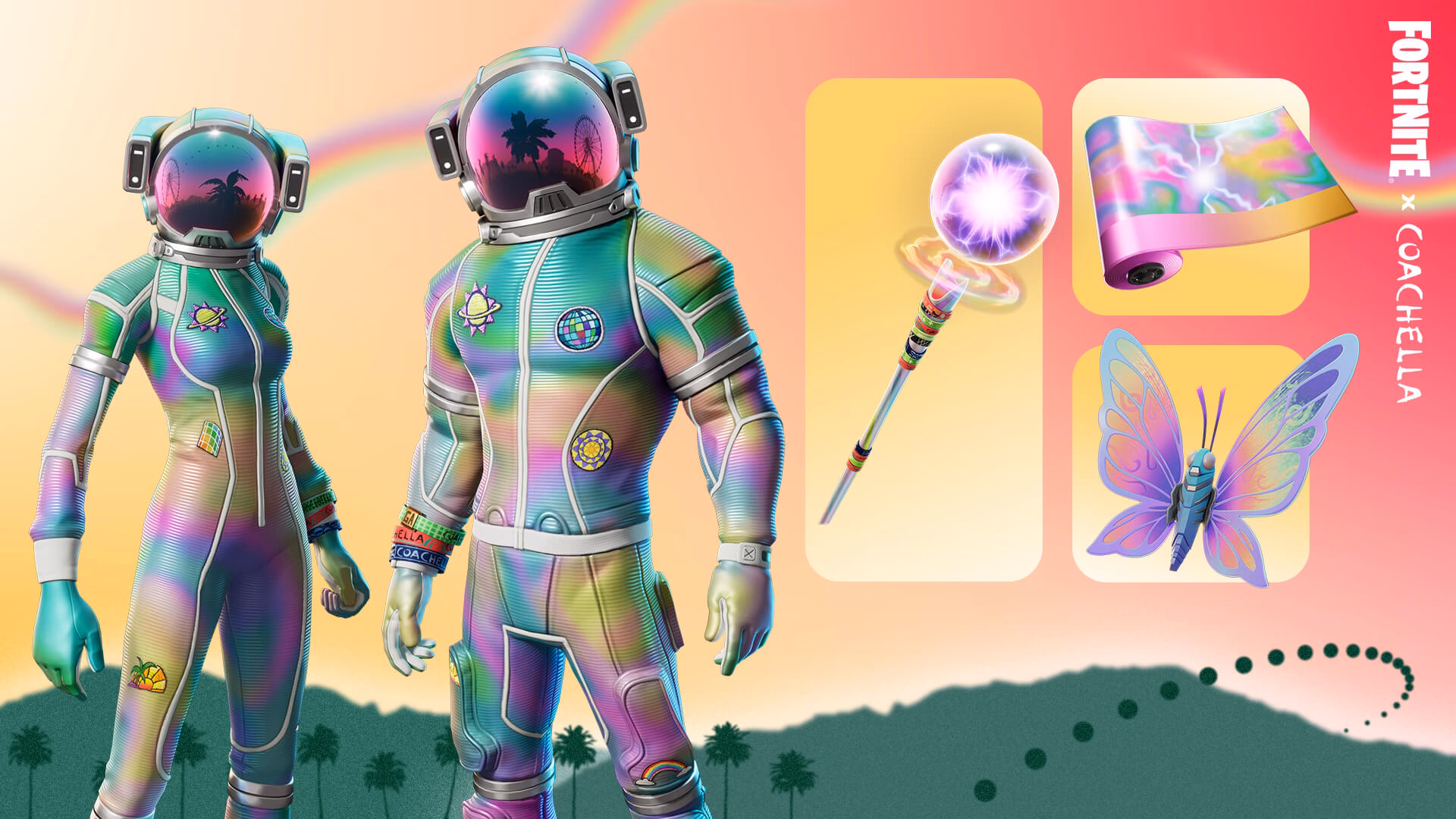 What is the Fortnite X Coachella crossover?