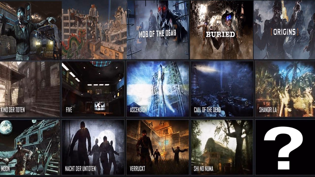 Where are zombies in Black Ops 4?