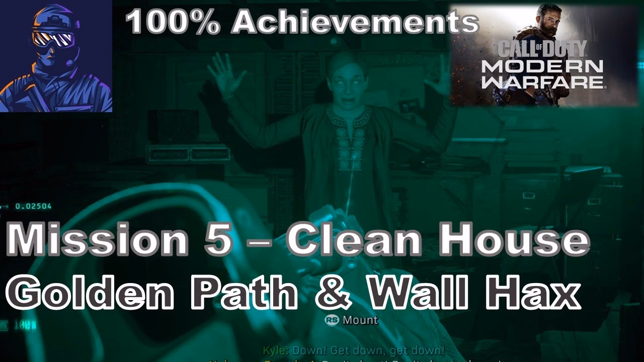 How do you complete clean house in Call of Duty Modern Warfare 4?