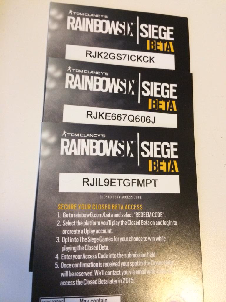 Are there any Rainbow Six Siege redeem codes for August 2025?