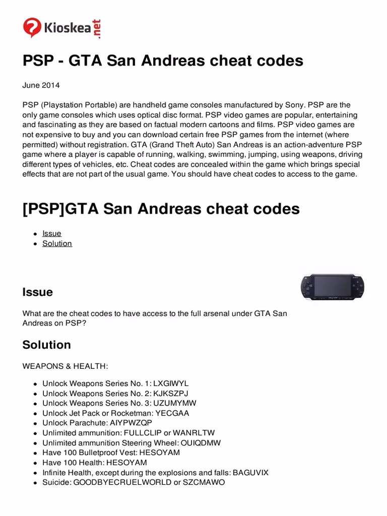 ¿Cómo poner trucos de PC en GTA San Andreas?