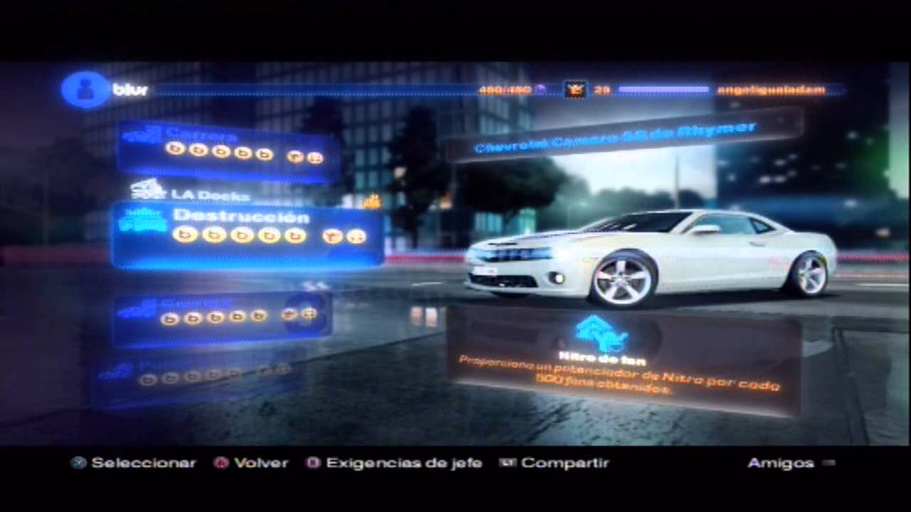 Is there a cheat for Blur on the PC?