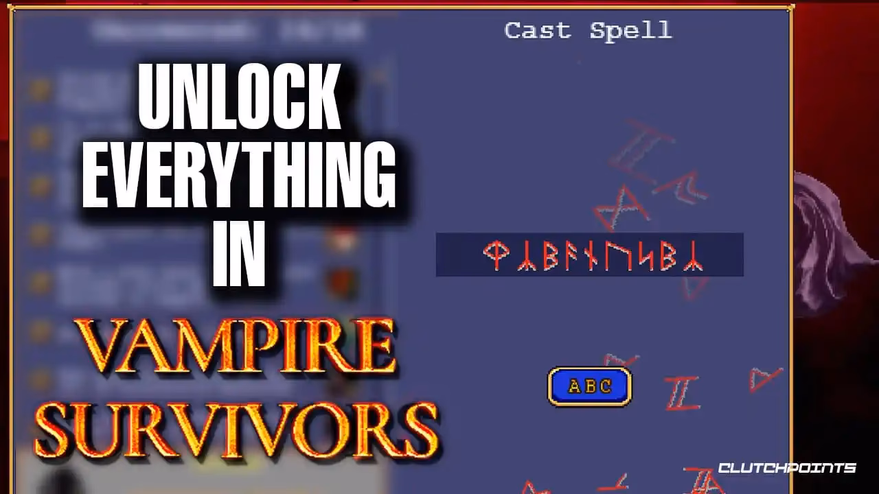 ¿Cómo conseguir nuevos personajes en Vampire Survivors?