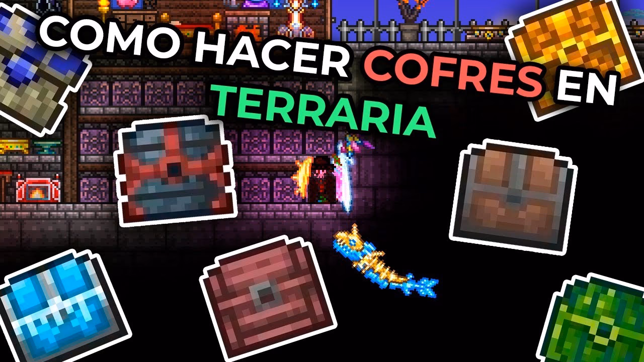 ¿Cómo evitar pérdidas de objetos en los cofres de Terraria?