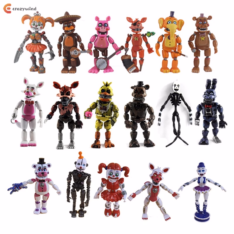 ¿Qué elementos contiene la colección de Five Nights at Freddy's?
