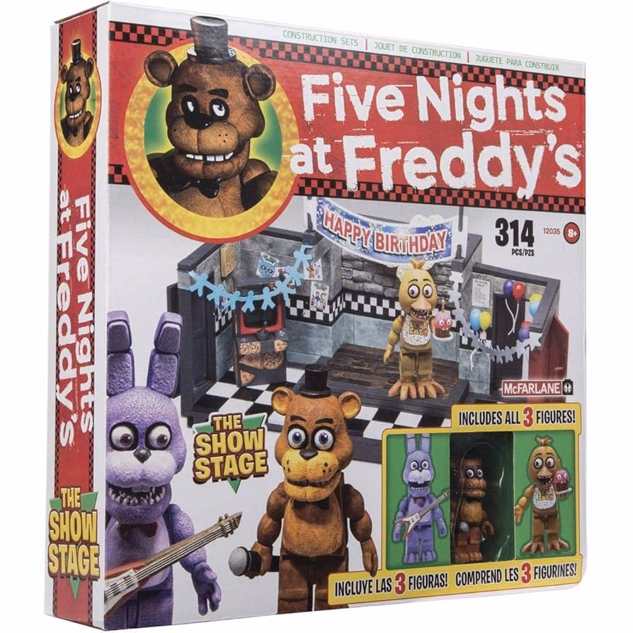 ¿Qué elementos contiene la colección de Five Nights at Freddy's?