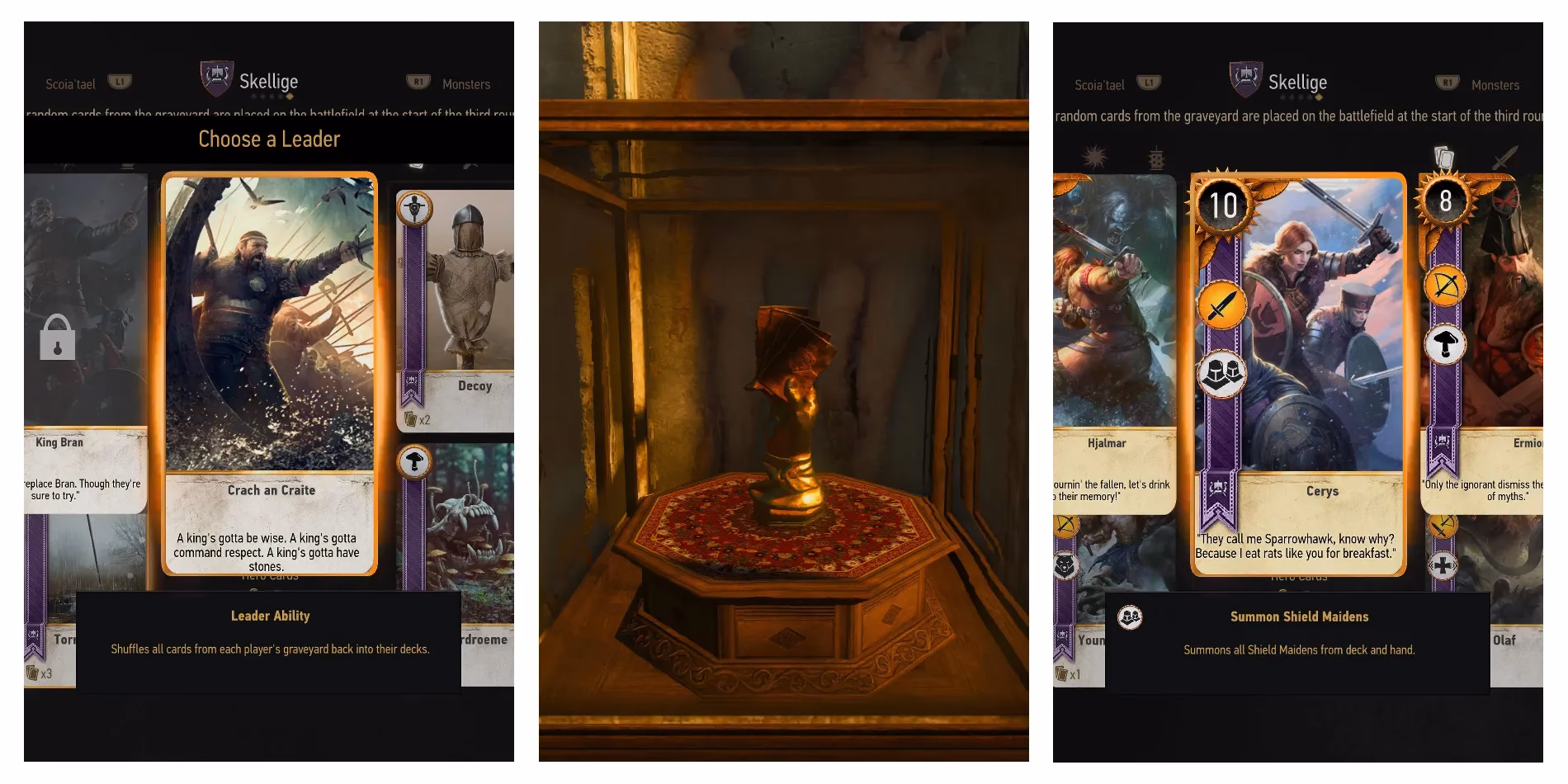 How many Gwent cards are in Skellige?