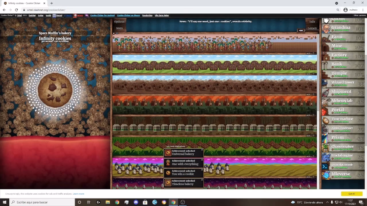 ¿Cómo aprovechar al máximo los codigos Cookie Clicker?
