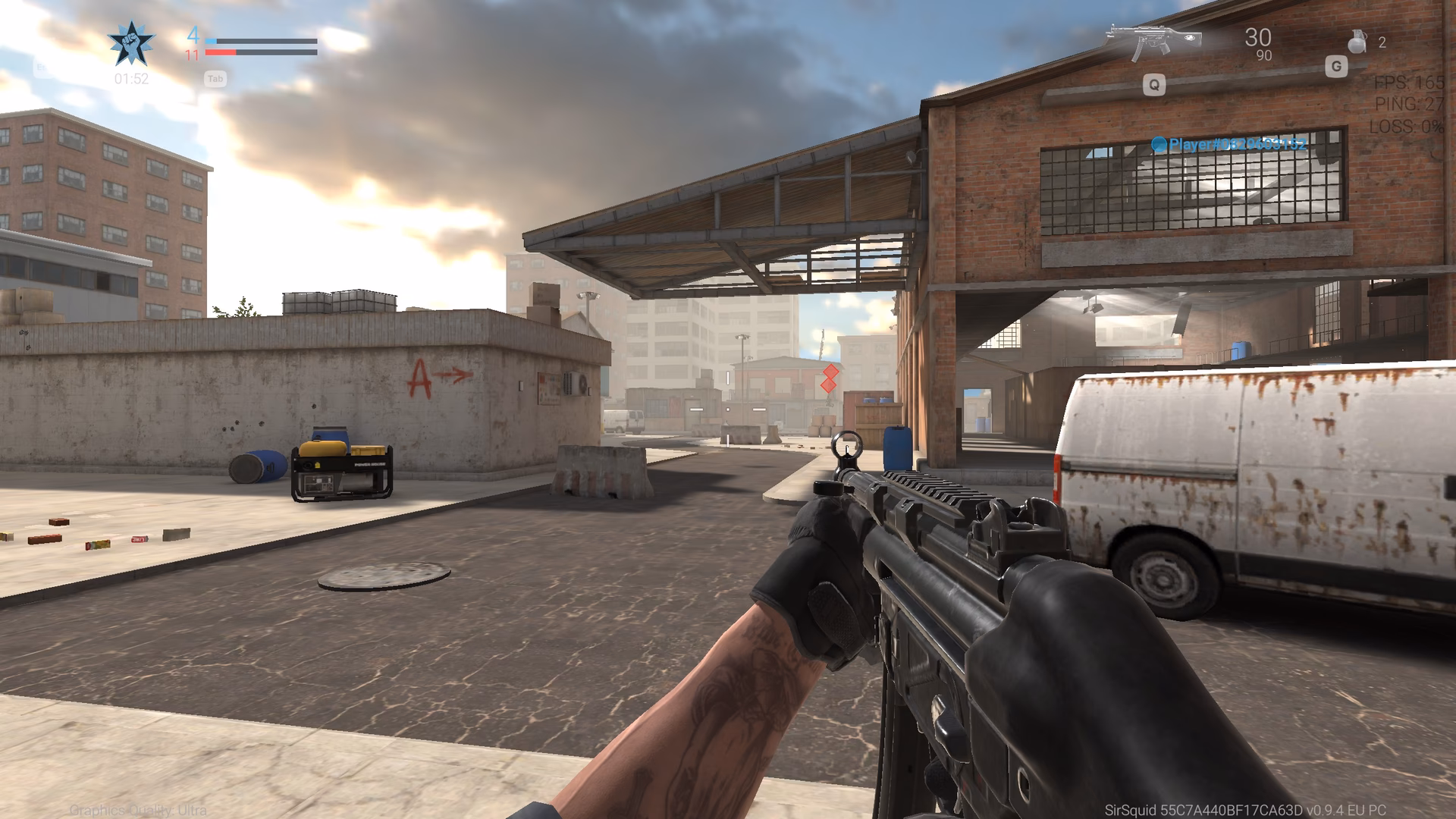 Is Combat Master a first-person shooter?