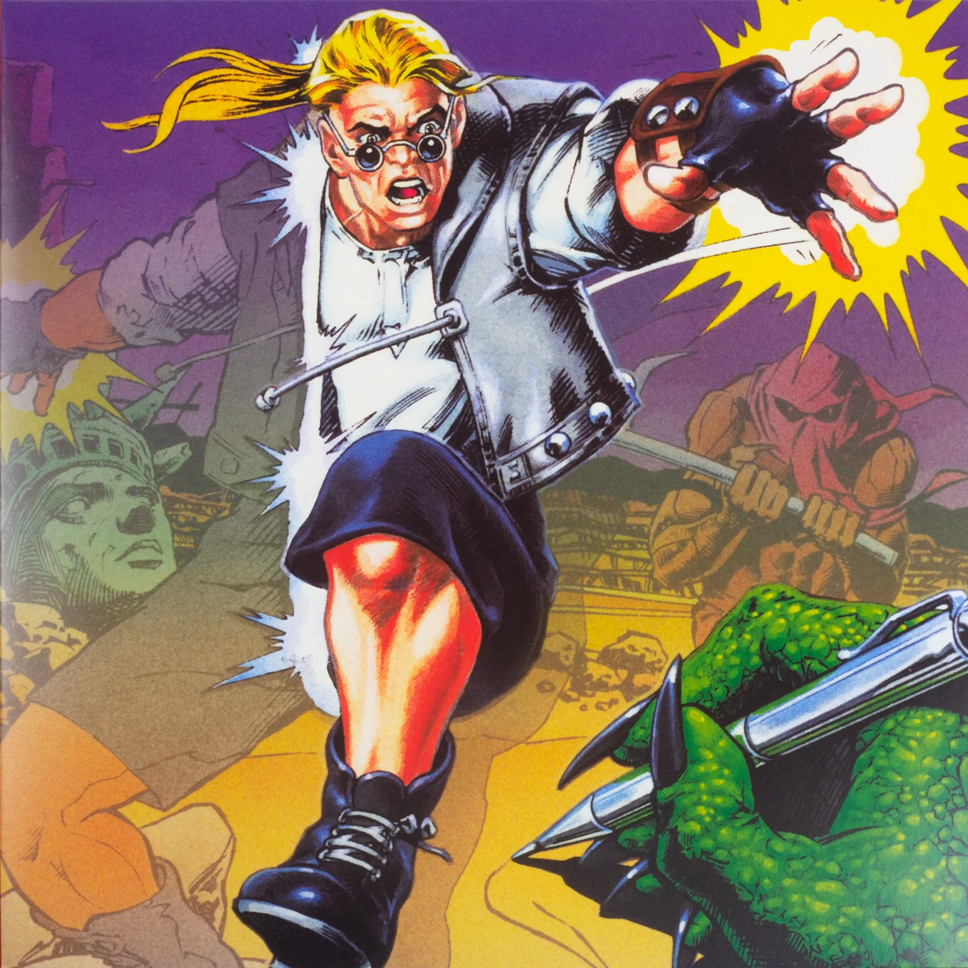Is Comix Zone a comic book game?