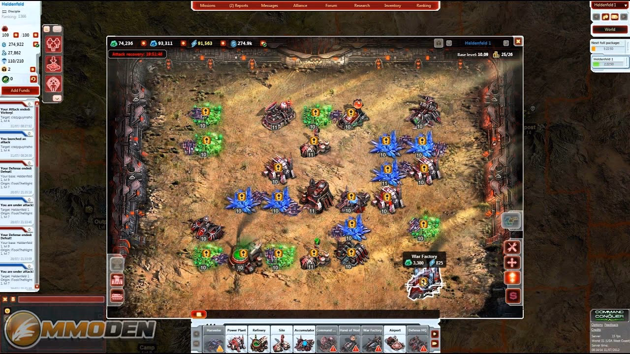 How do you play Tiberium Alliances?