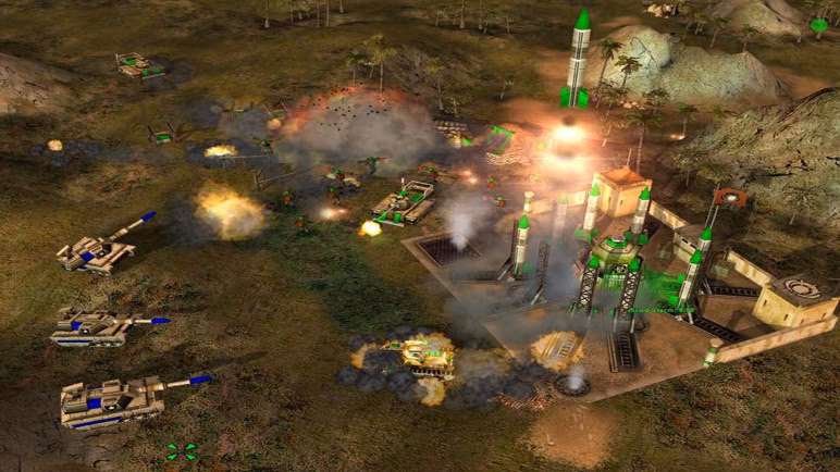 How many games are there in Command & Conquer RTS?