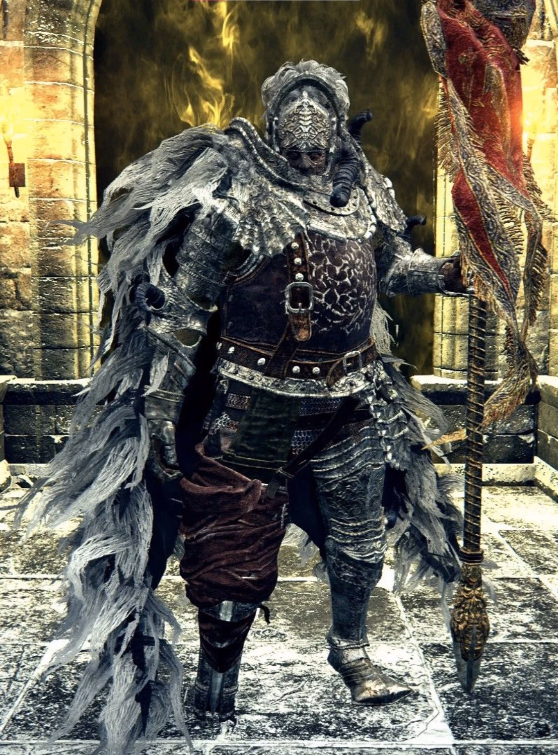 What does commander Niall do in consecrated Snowfield?