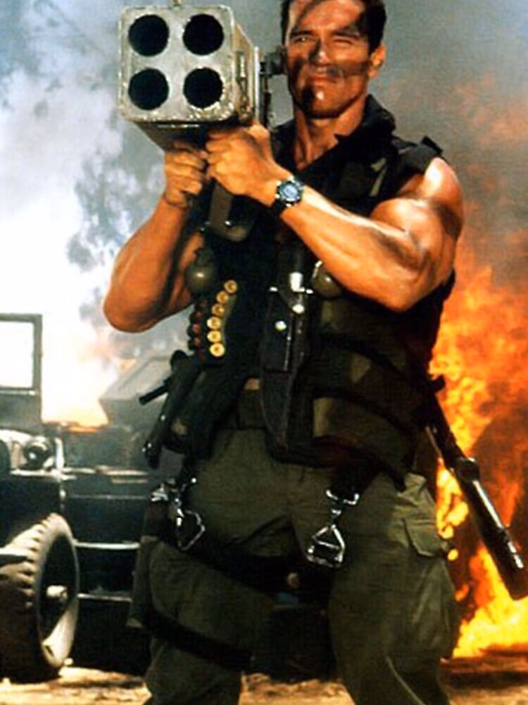 How many laser-guided missiles does a commando have?