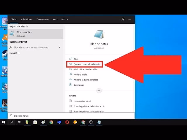 ¿Cómo abrir un archivo con bloc de notas?