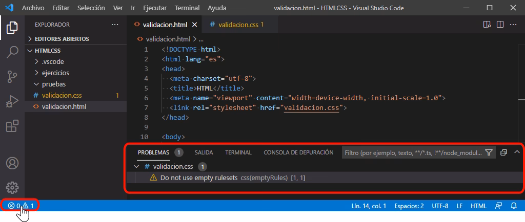 ¿Cómo activar una clase en CSS?