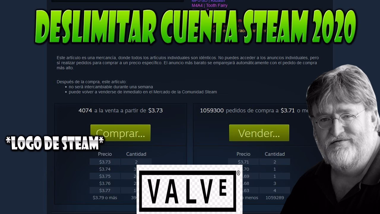 ¿Cómo desbloquear el mercado de la Comunidad de Steam?