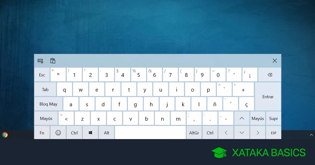 ¿Cómo desactivar el teclado virtual de Windows 10?