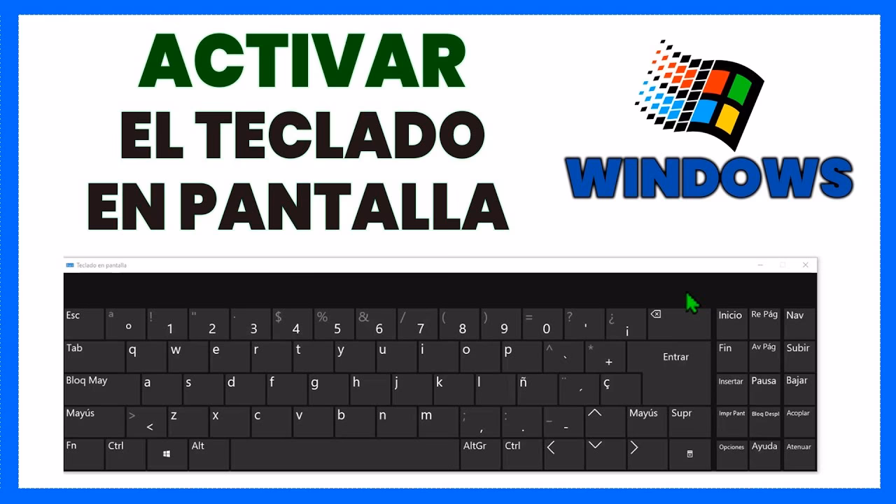 ¿Cómo desactivar el teclado virtual de Windows 10?