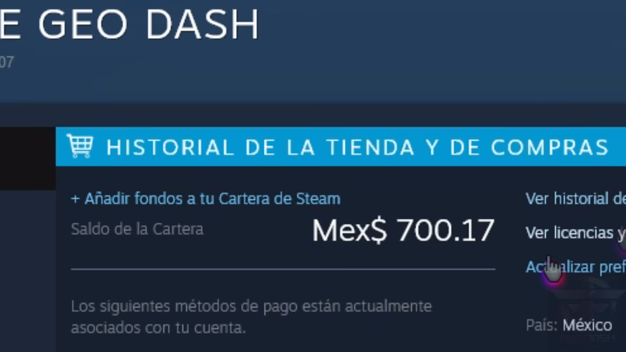 ¿Cómo poner dinero en mi cuenta de Steam con tarjeta de crédito?