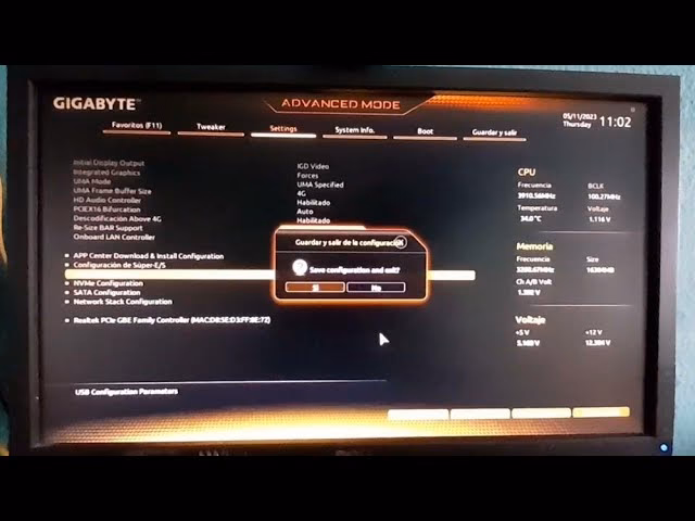 ¿Cómo ajustar la asignación de VRAM en el UEFI o BIOS de mi computadora?