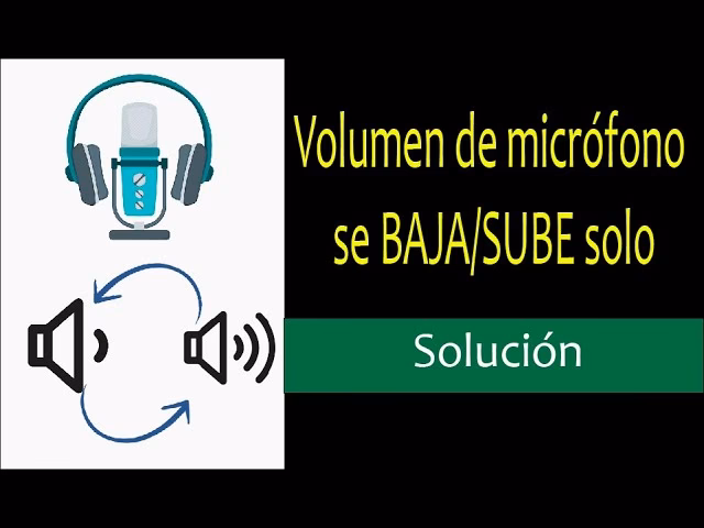 ¿Qué puede pasar si el volumen del micrófono es demasiado alto?