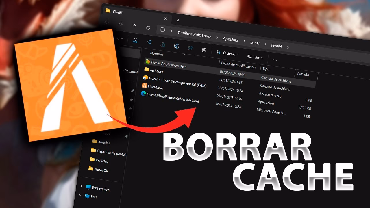¿Cómo borrar la caché de fivem?